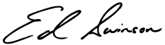 Ed's signature